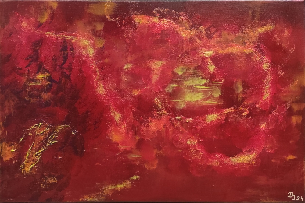 Rote Landschaft