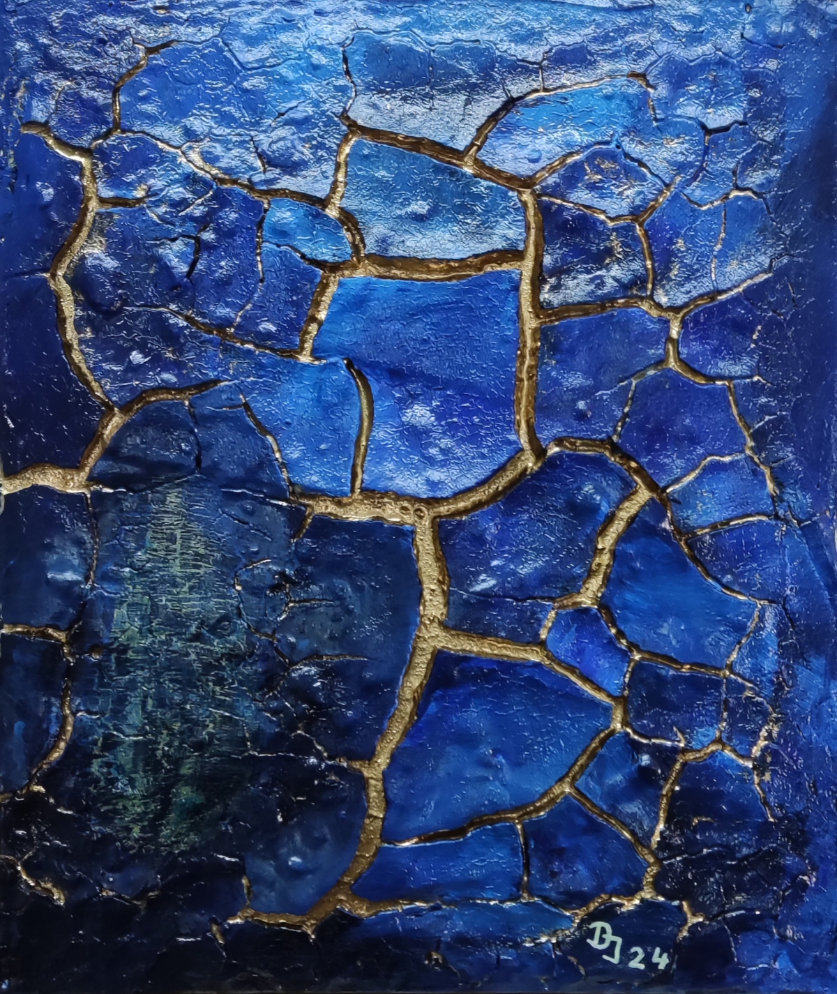 Lava im Eis