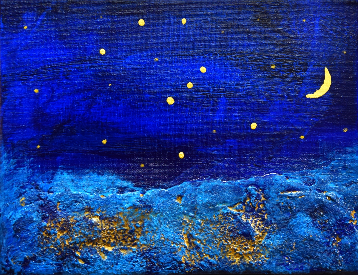Orions Blick über die goldene See